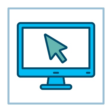 A website icon. 