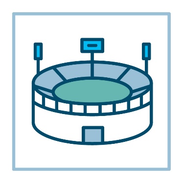 A sports venue. 