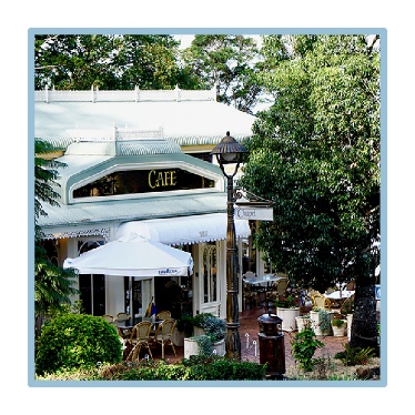 A building in a country town. 