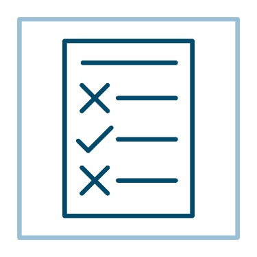 A document with rules. 