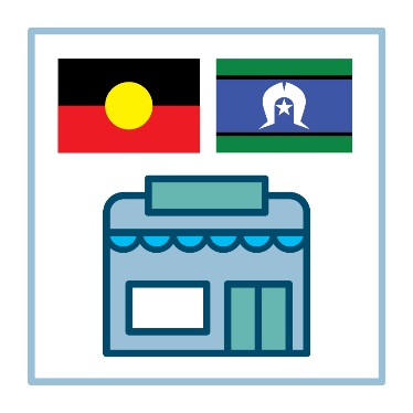 The Aboriginal flag and the Torres Strait Islander flag above a building. 