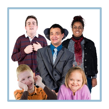 A group of people with disability. 